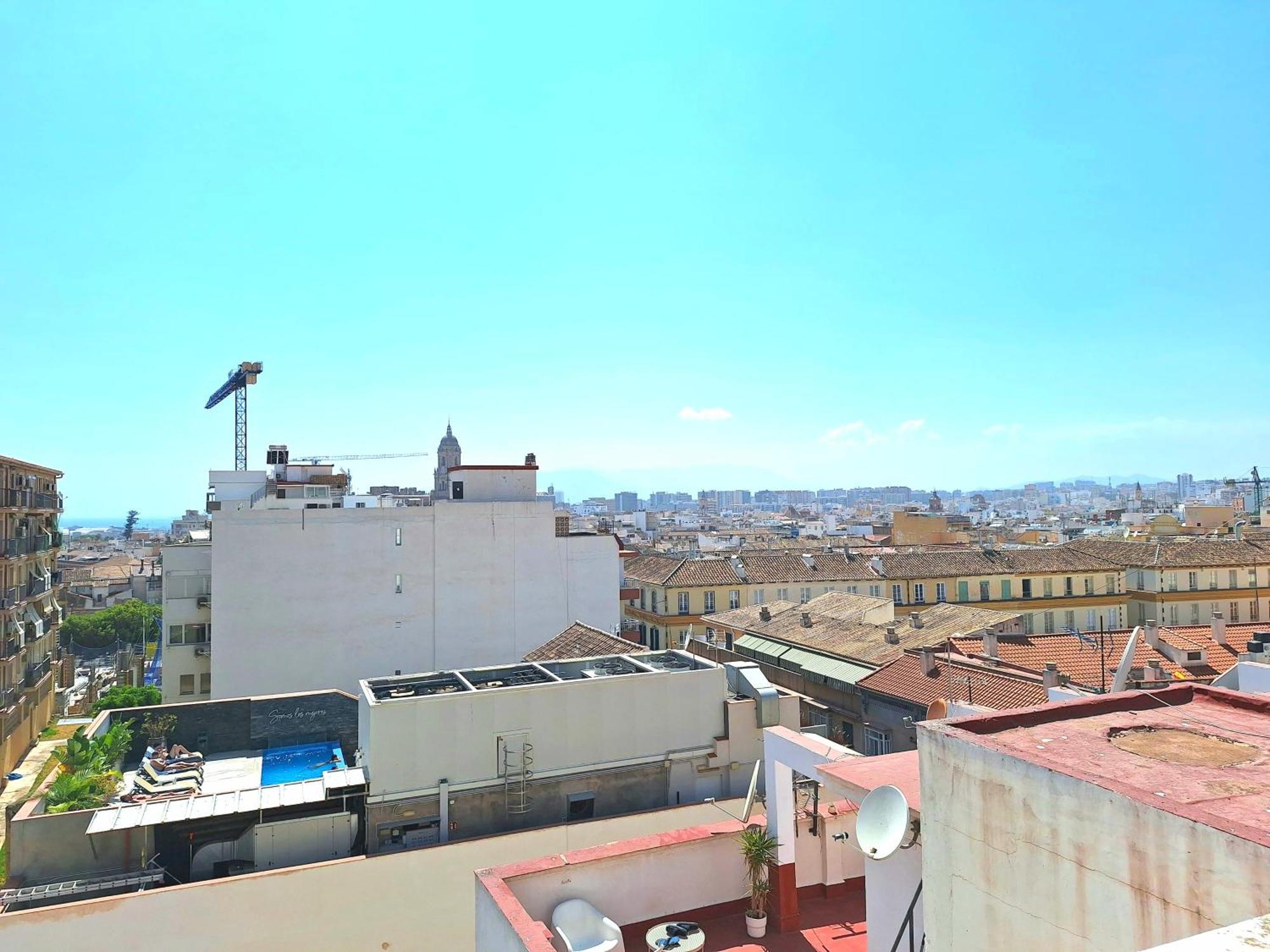 Malaga Centre Rooftop Terrace With Panoramic Views Buitenkant foto